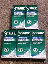 Systane Original Lubricant Eye Drops For Dry Eyes 5 Boxes 7/2027 