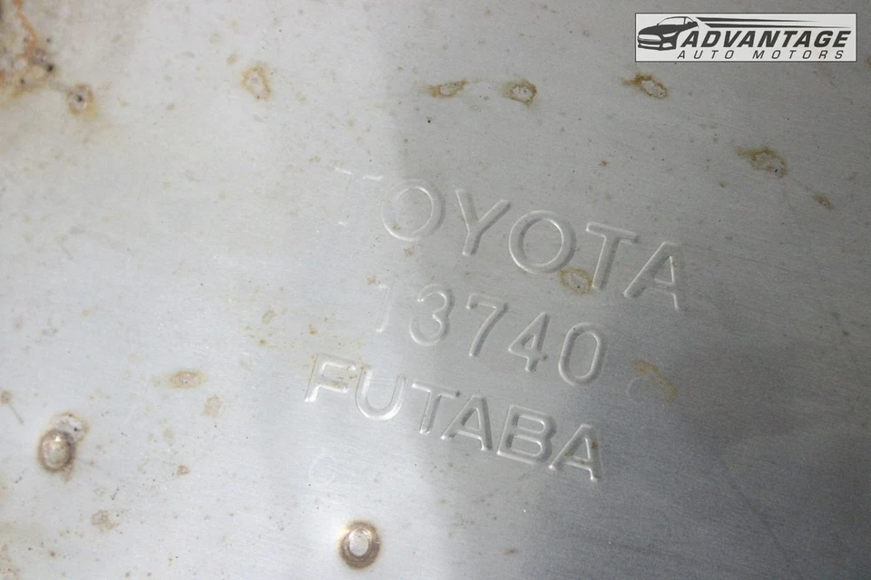 Toyota Prius 2016-2022 1,8 L híbrido phev sistema de escape tubo con silenciador OEM Foto 4 de 4