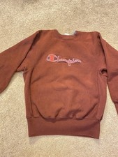 Vintage Champion Sweatshirt Size Medium Crew Neck Reverse Weave Made In USA