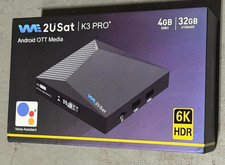 SUPER BOX S6 MAX/V See Box V6 PLUS/WE2USAT K3 PRO 6K Smart TV Box EE. UU.