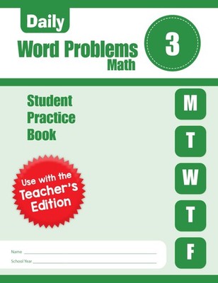 Evan-Moor Daily Word Problems, Grade 3 Student Book - paperback Evan-Moor Ed...
