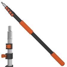 LAANPOLE 3.6m Paint Roller Extension Pole, Aluminum Telescopic Pole, Multi-Pu...