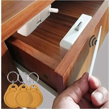 Hidden Electronic DIY RFID Invisible Cabinet Drawer Lock Card Tag Unlock 1 PCS
