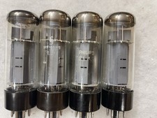 Mullard EL34 6CA7 O Getter Tested Good Excellent Sounding Matched Quad