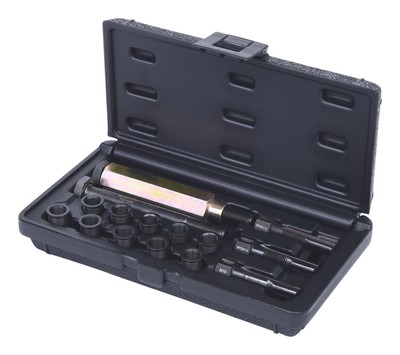 KS Tools THREADfix Reparatur-Satz M10 x 1 Glühkerzen, 15-teilig - 150.5040