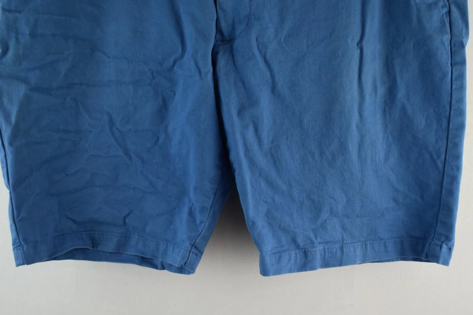 MARKS AND SPENCER Blue Chino Short size 38In Mens Casual Outdoors Outerwear - Image 3 of 4