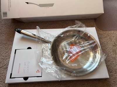 Hestan Cue Smart Bluetooth Enabled 11'' Fry Pan With Battery & Instructions