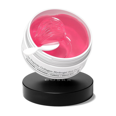 Pink Peptides Collagen Hydrogel Eye Patch for Puffy Eyes, Cooling & Firming unde