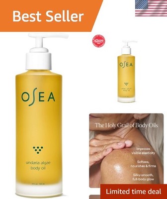 Grapefruit Scented Undaria Algae Body Oil 5 oz - Nourishing & Non-Greasy