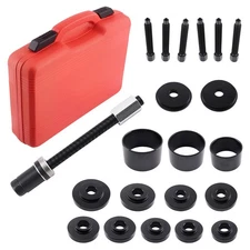 Complete Wheel Bearing Service Tool Set 19PC Front Drive with Storage Case
