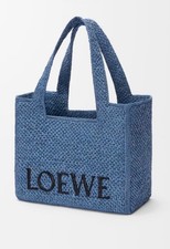 Loewe -Raffia Medium Font Tote