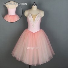 Romantic Tutu Skirt Girls Bodice with Layers of Soft Tulle Tutu Ballerina Dress
