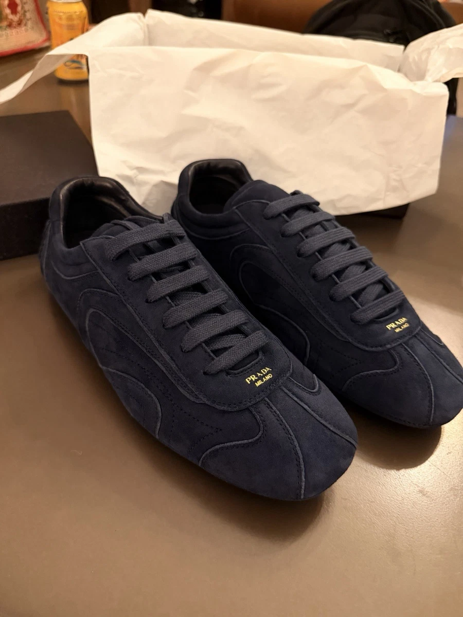 PRADA Blue Suede Casual Shoes for Men for sale | eBay