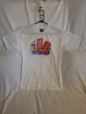 VTG 90s Hershey's Chocolate Candy Single Stitch XL White Short Sleeve T-Shirt