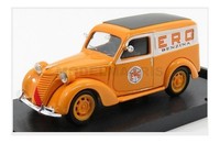 Brumm R375 Fiat 1100 Van Furgone ERG 1950 Orange Weiß 1/43 Modellauto