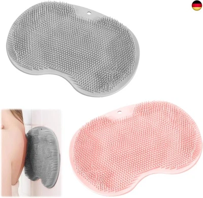 AETHERAURORA 2 Stück Rutschfestes Silikon Massagepad 27.5cm * 20cm mit Rutschfesten