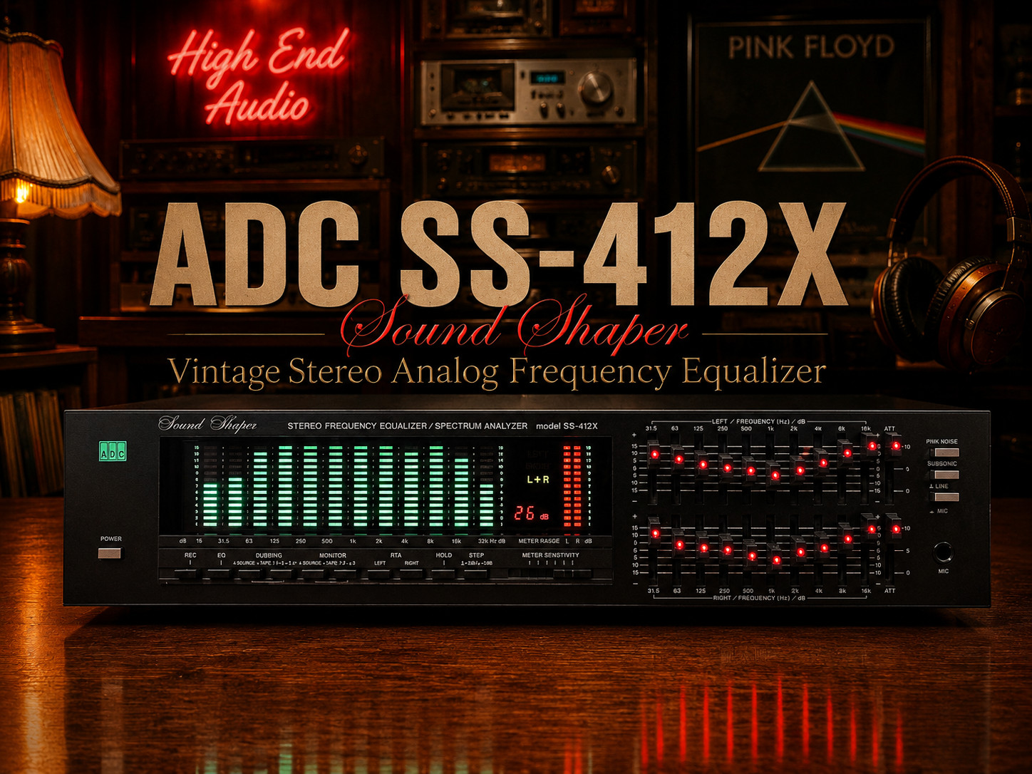ADC SS-412X vintage audio equipment - eBay listing photo 3