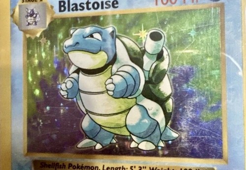 Blastoise (Shadowless) graded PSA 4 for sale on eBay
