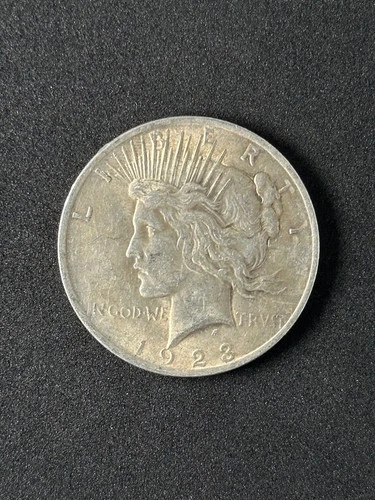 1923 American Peace Dollar 90% Silver | Ungraded "F-VF" | Philadelphia Mint