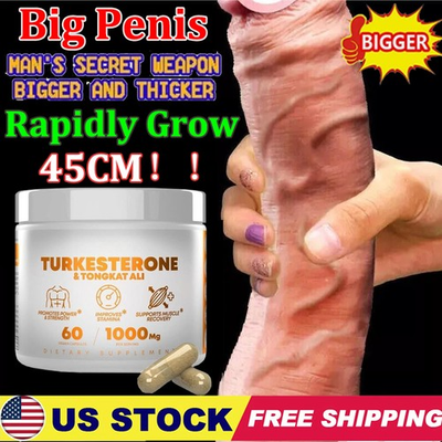 #ad Turkesterone 1000 Mg Natural Capsules Supplement Muscle Growth amp; Recovery 60 Pcs $11.99