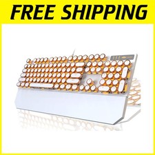 Retro Typewriter Style Mechanical Gaming Keyboard