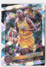 2025 Panini Prizm WNBA #136 Shey Peddy Ice Prizms