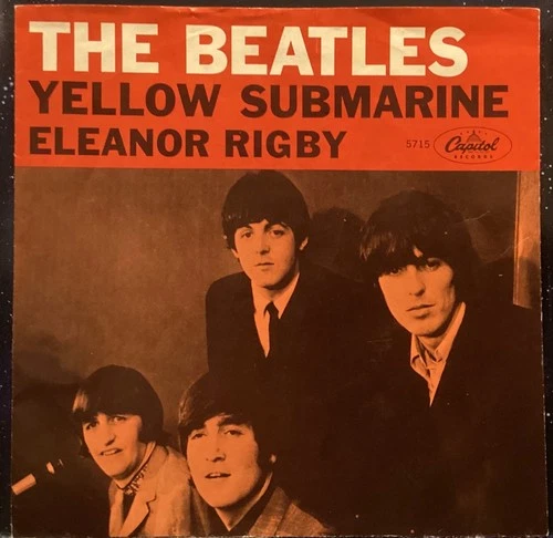 The Beatles Yellow Submarine Capitol 5715 45 rpm 7” PS West coast Picture Sleeve