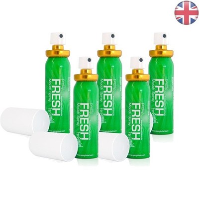 Antibakterielles frisches Minze Atem Spray - 20ml zuckerfreie Lösung für Mundgeruch
