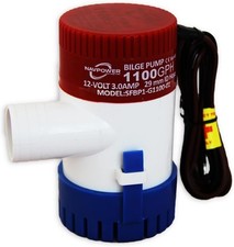 Pompa Svuota Sentina Navpower, 12 volt, 500/750/1100 GPH, per Barca Gommone