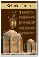 The Arab Empire - Seljuk Turks - NEW Social Studies Classroom Poster
