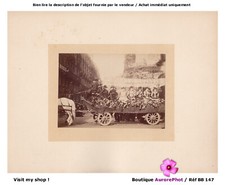 PARIS, 1889, CHAR CARNAVAL DES ÉTUDIANTS DE CUJAS, ALBUMINÉ CONTRECOLLÉ  -BB147