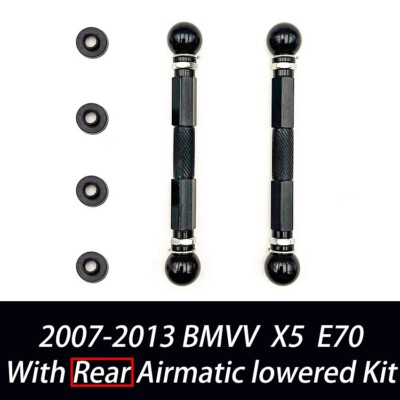For 07-13 BMW X5M X5 E70 Adjustable Rear Air Ride Suspension