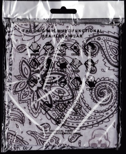 Dos Kast Extreme Equipo de Pesca Bandidos/Caballeros de Cuello Calavera-Cachemira Talla Única Nuevo con Etiquetas - Imagen 2 de 13