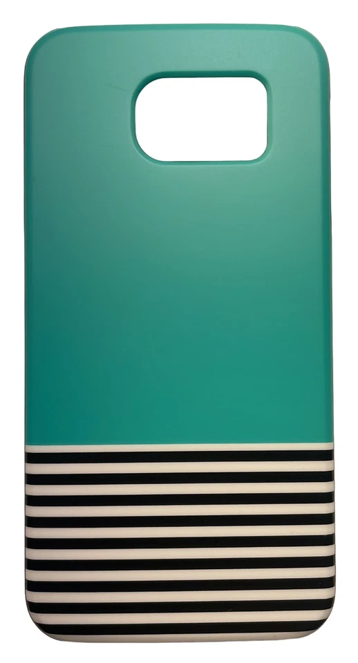 Funda protectora delgada Agent18 para Samsung Galaxy S6, Manhattan rayas/turquesa Foto 4 de 4