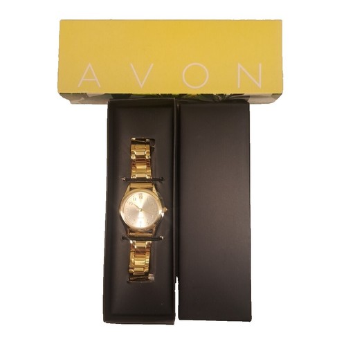 AVON BROWN and black reversible BAND SILVER & GOLD TONE  display picture 1