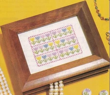 SPRING TULIPS Cross-Stitch (Single Pattern From Magazine)