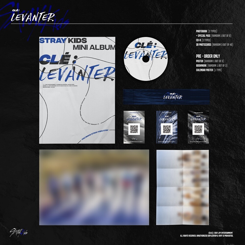 STRAY KIDS - Clé : LEVANTER [Normal] CD Random ver. | eBay
