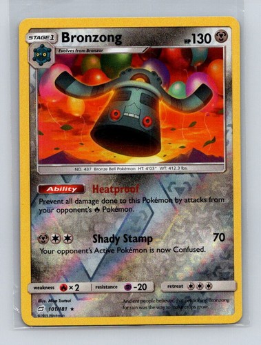 bronzong pokemon card value Buy Uncommon | Rebel Clash Metal Colorless Bronzong - 101/181 - Rare