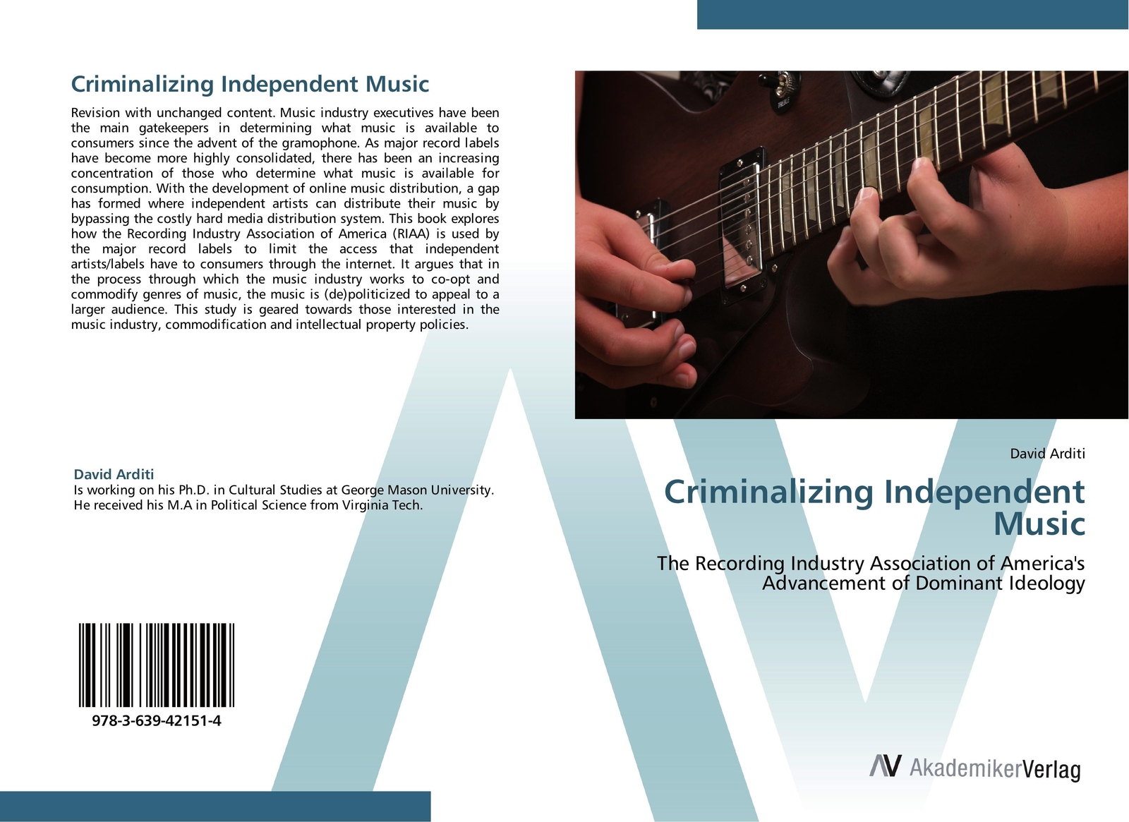 Thumbnail - David Arditi | Criminalizing Independent Music | Taschenbuch |