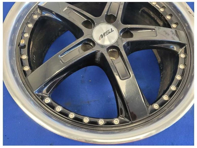 Juego de ruedas Ford Mustang GT 2010-2014 TSW 18x8 aluminio 5 radios 2473 Foto 4 de 4