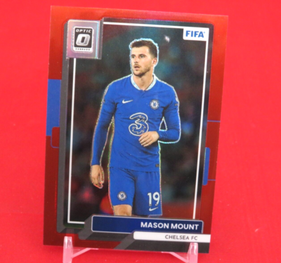 Mason Mount RED Prizm Optic /165 2022-23 Donruss Soccer | eBay