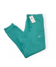 Nike Sportswear Club Fleece Tapered Sweatpants Joggers Teal Large Men 716830-392