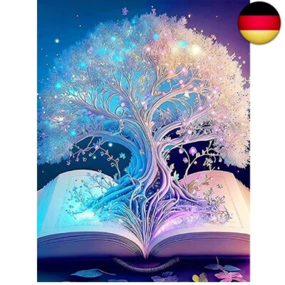 DPHERO DIY Baum des Lebens Diamant Painting Bilder für Erwachsene Kinder,5D