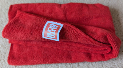 Autoglym Red Hi-Tech Finishing Tuch Mikrofaser (unverpackt)