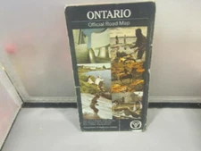 Vintage ONTARIO OFFICIAL ROAD MAP