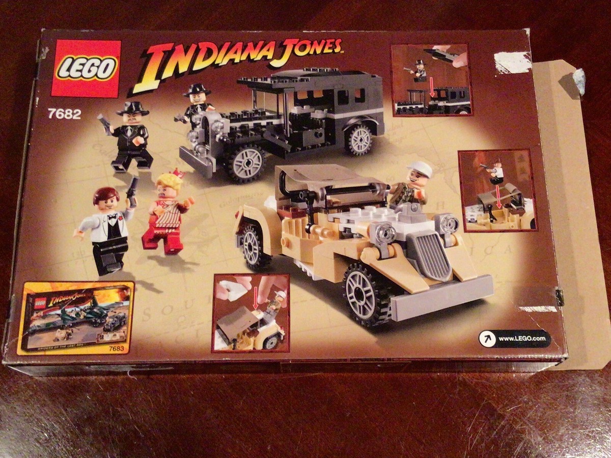 LEGO Indiana Jones 7682 : Shanghai Chase Retired Brand New Damaged