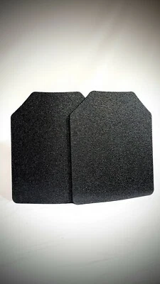 TACTICAL SCORPION GEAR 8x10 Curved- 2 Plates Included. Made of AR500 Steel