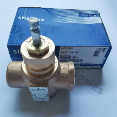 New in box SIEMENS Control Valve threaded 2-Port VVI41.25-10 DN25 (1PCS)