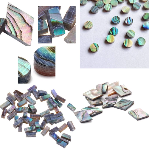 20/50/100pc Abalone  Paua Shell Diamond Inlay  Luthier Guitar Fretboard Jewelry