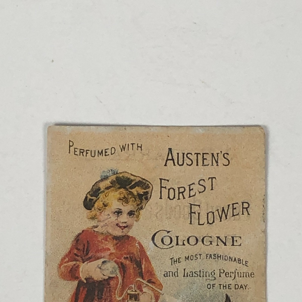 Austen Forest Flower Cologne Kingsford Perfumed Victorian Trade
